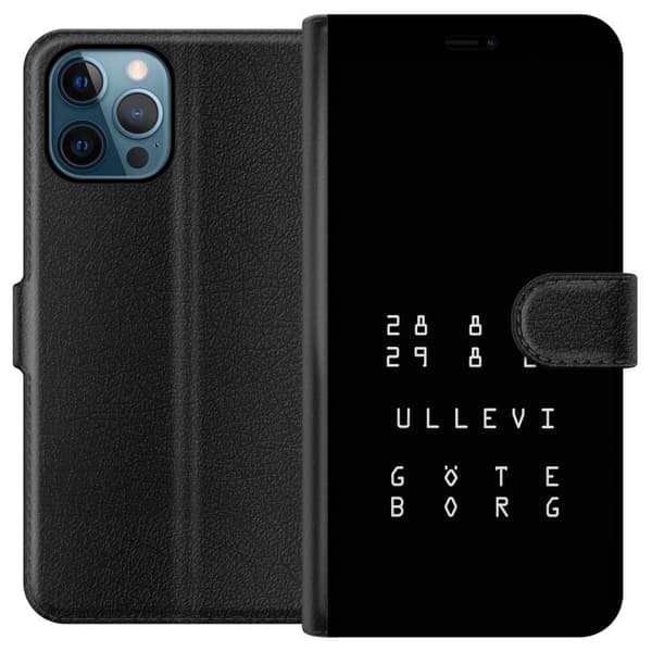 Kompatibelt Plånboksfodral till Apple iPhone 12 Pro Ullevi Göteborg 2026 vit