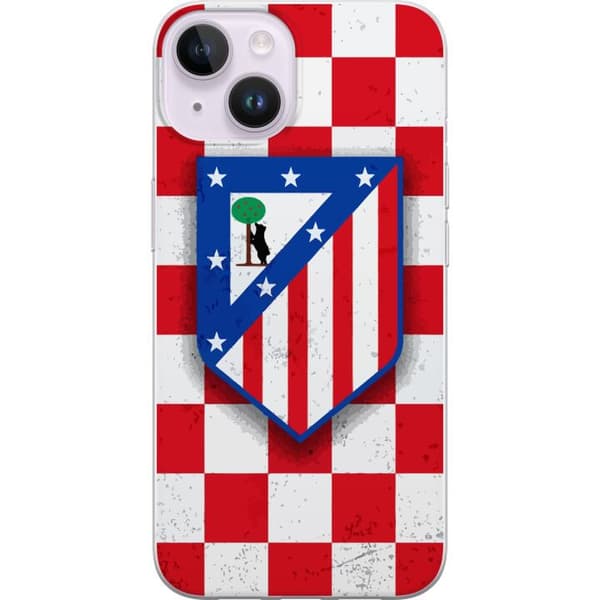 Kompatibelt Mobildeksel til Apple iPhone 14 Atletico Madrid