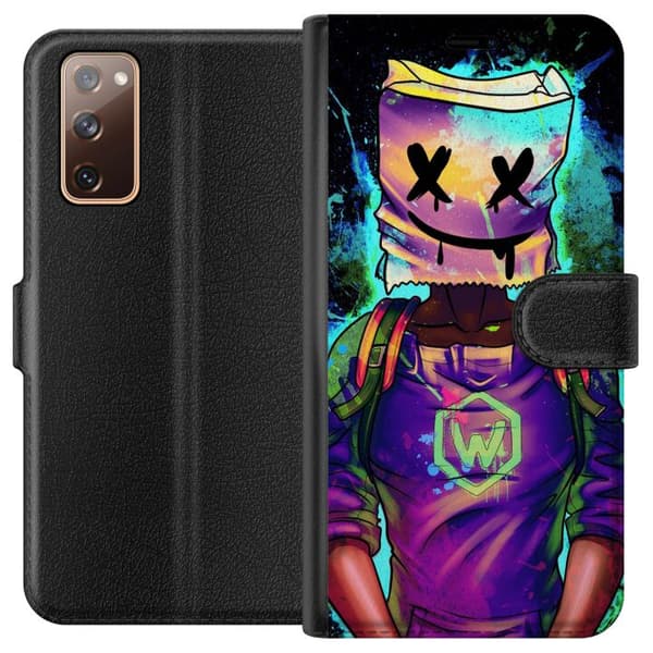 Kompatibelt Plånboksfodral till Samsung Galaxy S20 FE Fortnite Marshmello