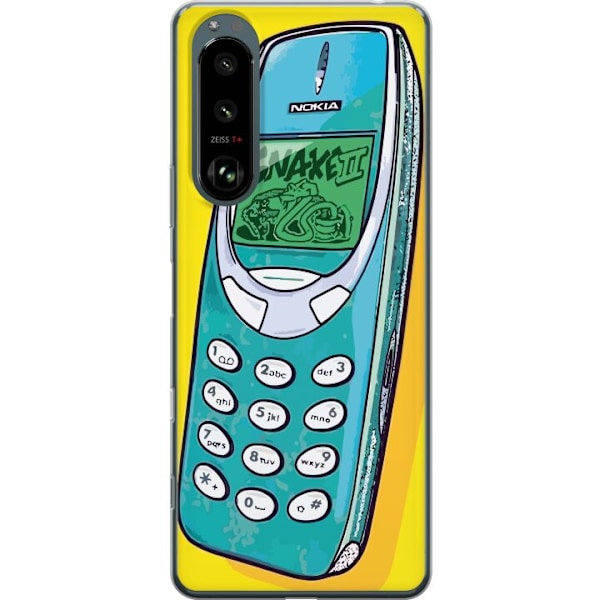 Sony Xperia 5 III Gjennomsiktig deksel Nokia 3310, Snake 2, be