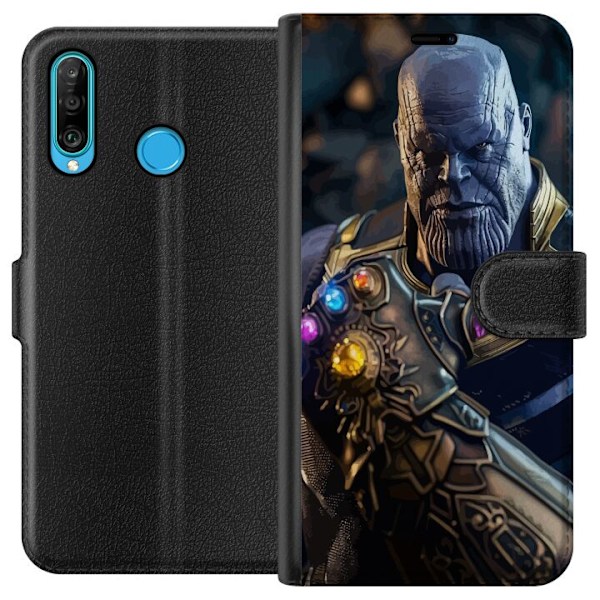 Huawei P30 lite Lompakkokotelo Thanos Marvel