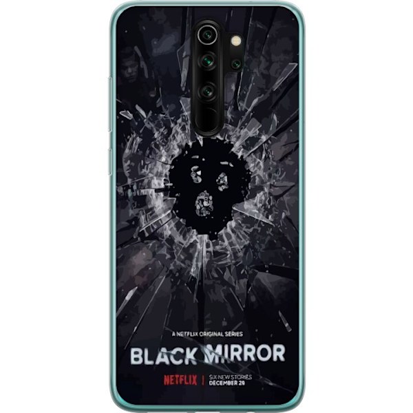 Xiaomi Redmi Note 8 Pro  Gjennomsiktig deksel Black Mirror Sci