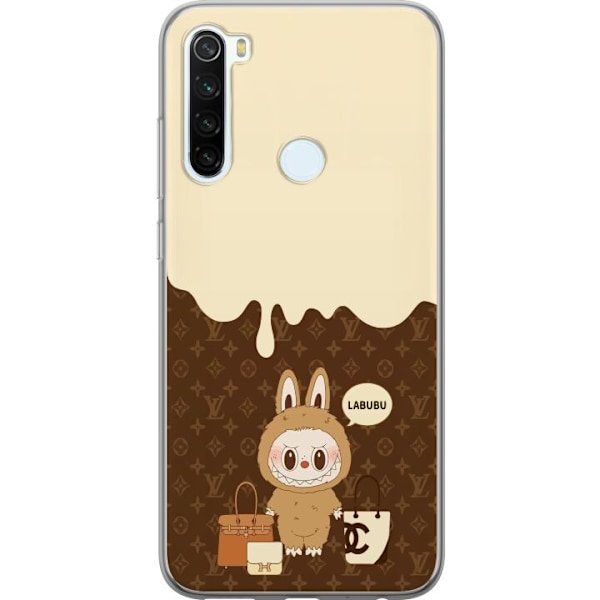 Xiaomi Redmi Note 8 Gennemsigtig cover Labubu Blue Chill - Bl