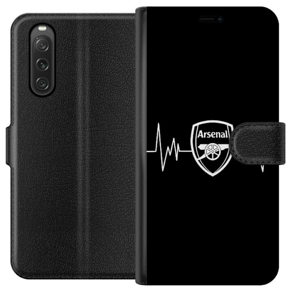 Sony Xperia 10 V Tegnebogsetui Arsenal