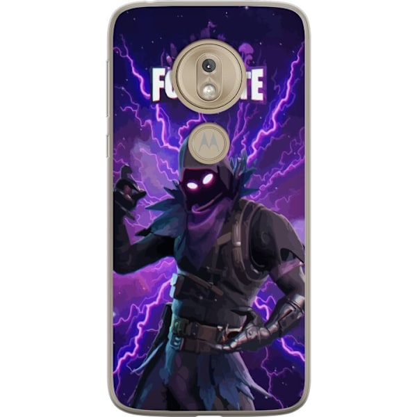 Motorola Moto G7 Play Gennemsigtig cover Fortnite Raven