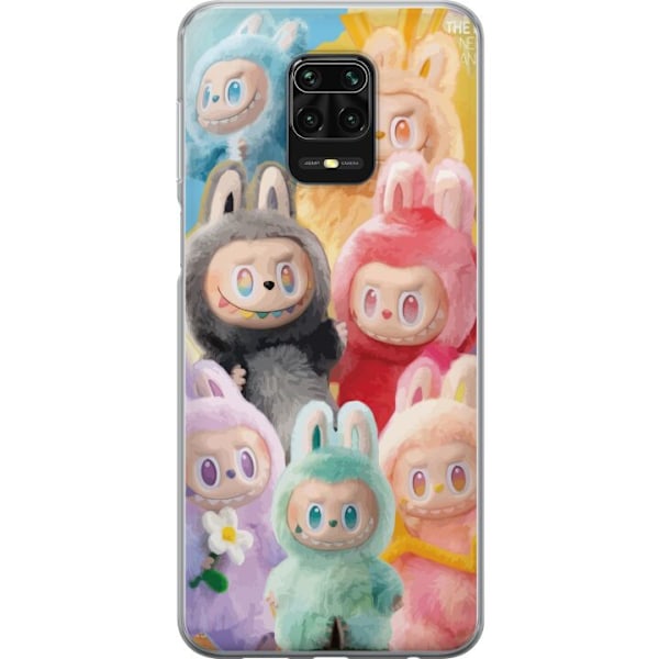 Xiaomi Redmi Note 9S Läpinäkyvä kuori Labubu Luonnos Tyyli