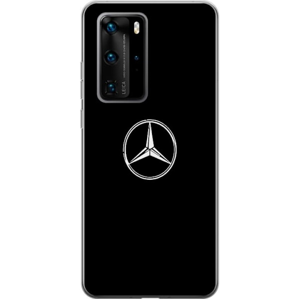 Huawei P40 Pro Genomskinligt Skal Mercedes-Benz