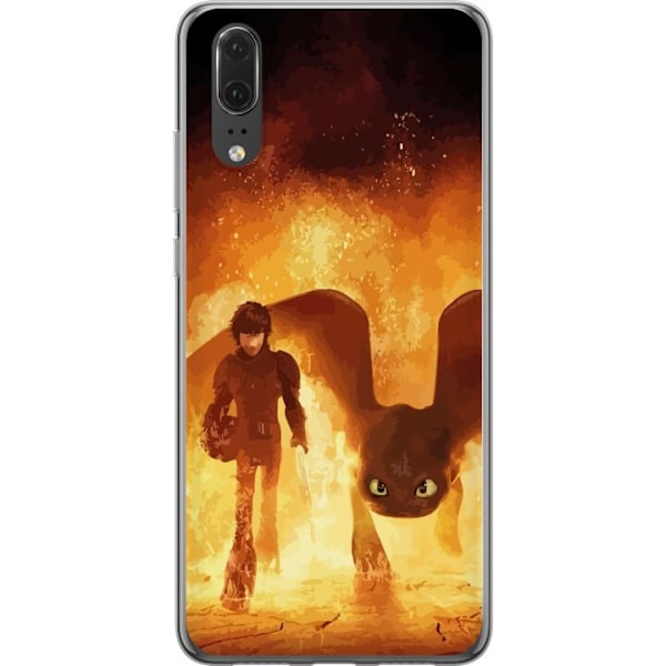 Huawei P20 Genomskinligt Skal Draktränaren