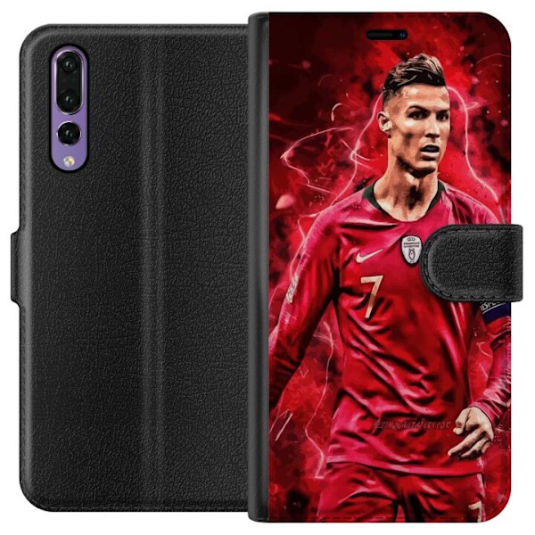 Huawei P20 Pro Plånboksfodral Ronaldo Skills – CR7 Design för Äkta Supporters