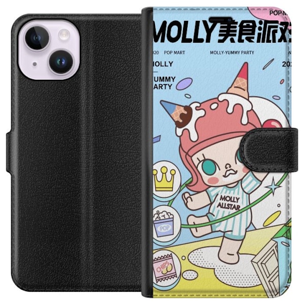 Apple iPhone 14 Tegnebogsetui Molly