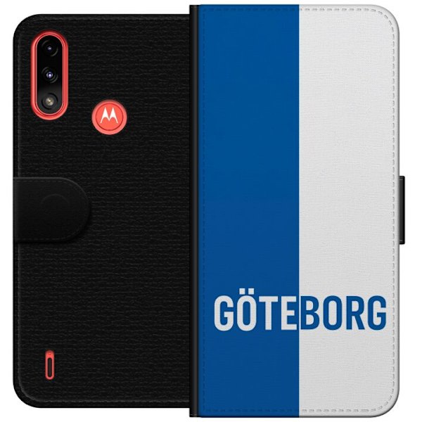 Motorola Moto E7 Power Tegnebogsetui Göteborg - fodbold