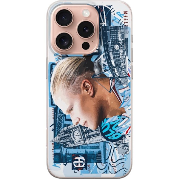 Apple iPhone 16 Pro Gennemsigtig cover Erling Haaland