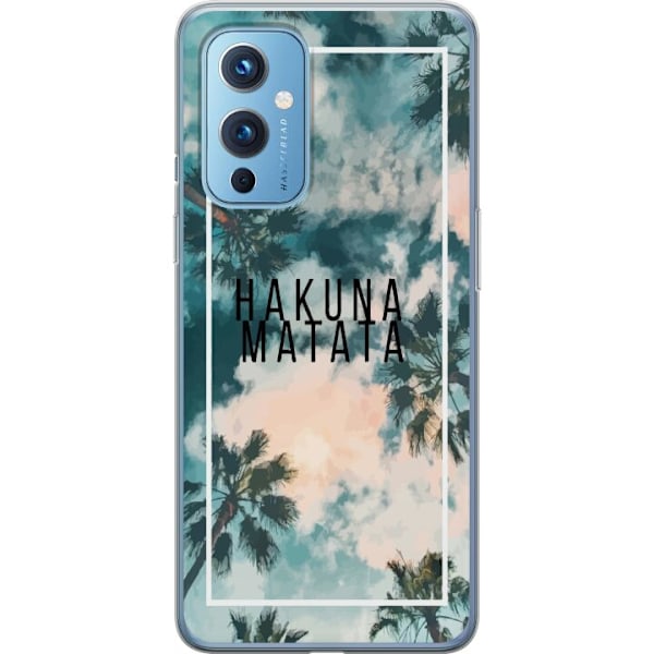 OnePlus 9 Gennemsigtig cover Hakuna Matata