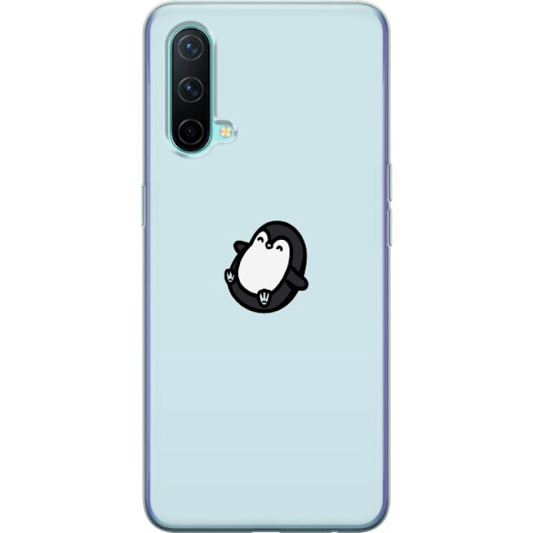 OnePlus Nord CE 5G Läpinäkyvä kuori Pingvin
