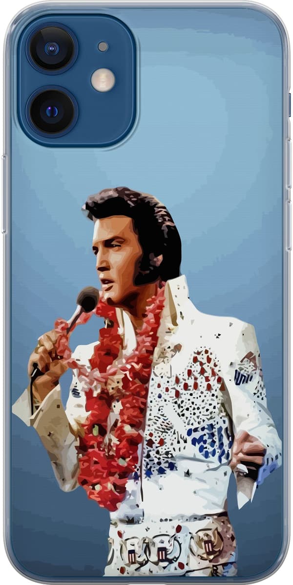 Kompatibelt Mobilskal till Apple iPhone 12 mini Elvis Presley