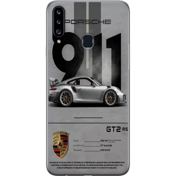 Kompatibelt Mobildeksel til Samsung Galaxy A20s Porsche 911