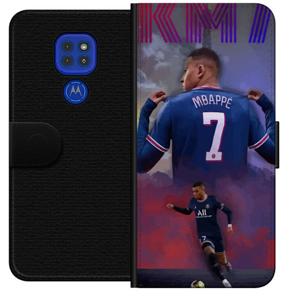 Motorola Moto G9 Play Lompakkokotelo MAP Jalkapallo Design Graafinen Kuviointi Moderni Urheiluaihe Trendikäs Jalkapallo Suosittu Graafinen Tyyli Moti