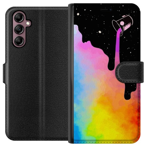 Samsung Galaxy A14 5G Lommeboketui Farge i verdensrommet