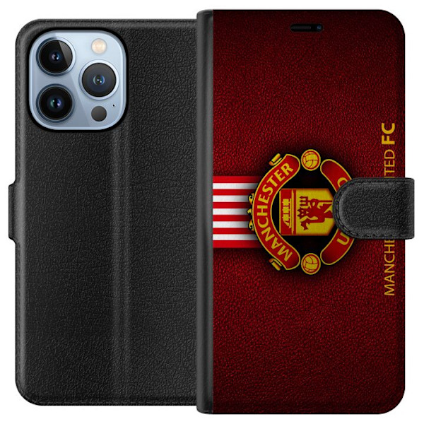 Apple iPhone 13 Pro Tegnebogsetui Manchester United FC