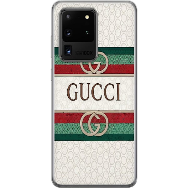 Samsung Galaxy S20 Ultra Läpinäkyvä kuori Gucci