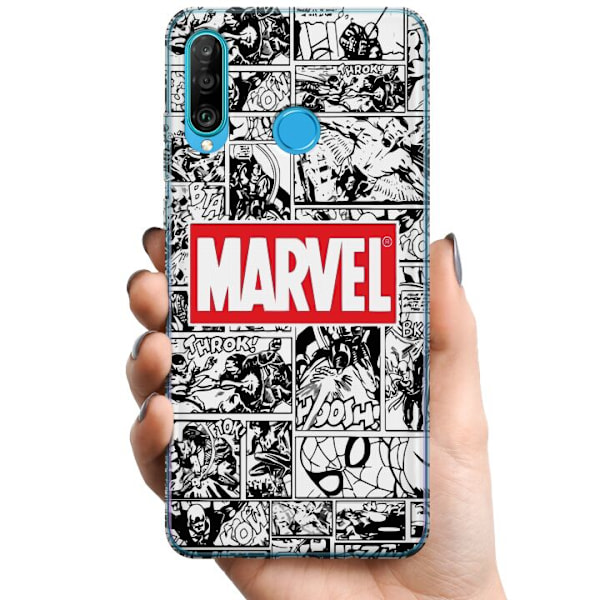 Huawei P30 lite TPU Mobilskal Marvel