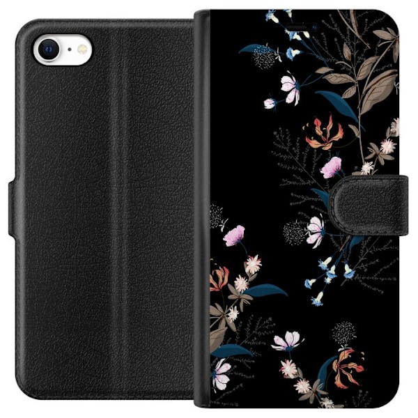 Apple iPhone 6 Tegnebogsetui Blomster