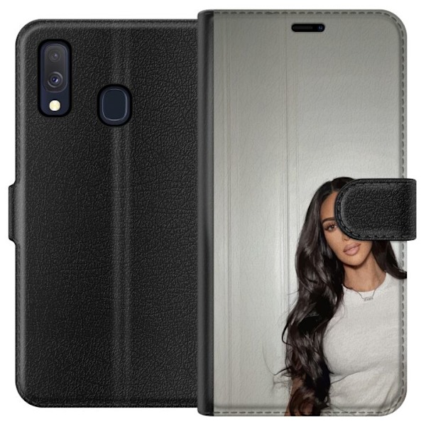Samsung Galaxy A40 Lompakkokotelo Kim Kardashian – Iconic St
