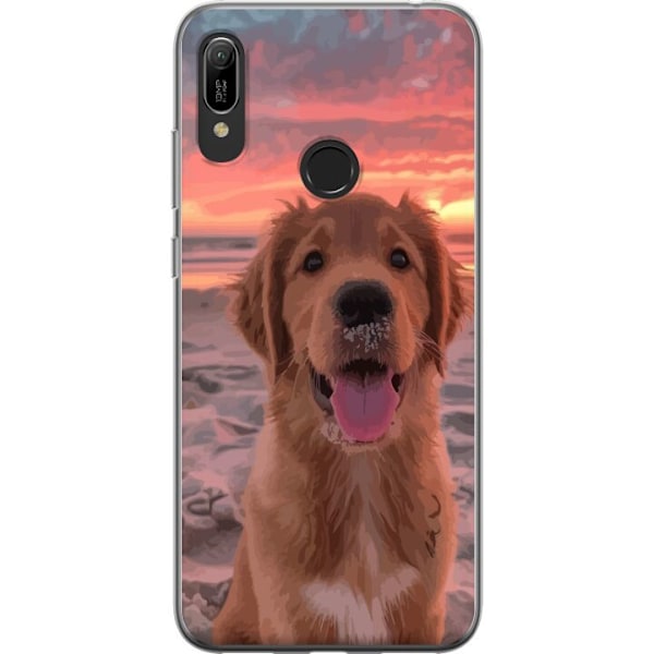 Huawei Y6 (2019) Genomskinligt Skal Hund