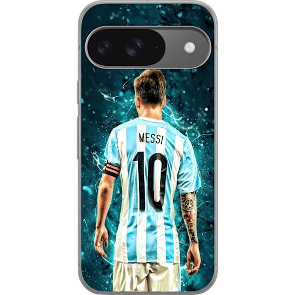 Google Pixel 9 Pro Gjennomsiktig deksel Messi