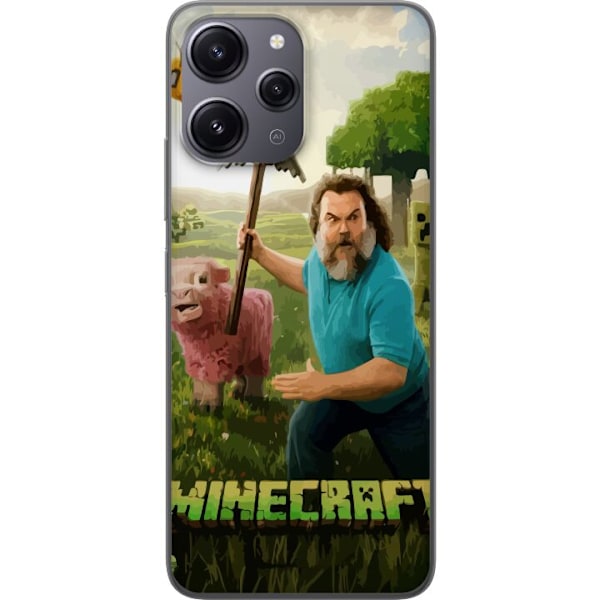 Xiaomi Redmi 12 Läpinäkyvä kuori A Minecraft Movie