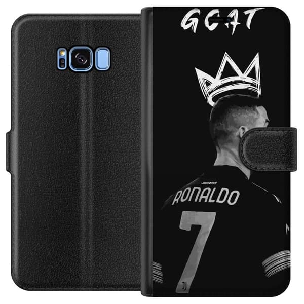 Kompatibelt Plånboksfodral till Samsung Galaxy S8 Cristiano Ronaldo