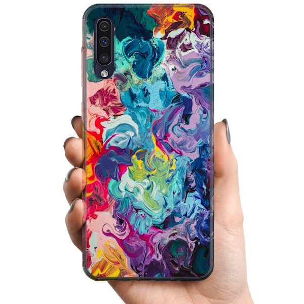 Samsung Galaxy A50 TPU Mobilskal Färg