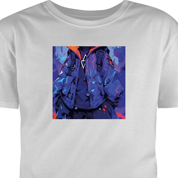 T-shirt til Voksen | Klassisk Voksen T-shirt Fortnite grå S