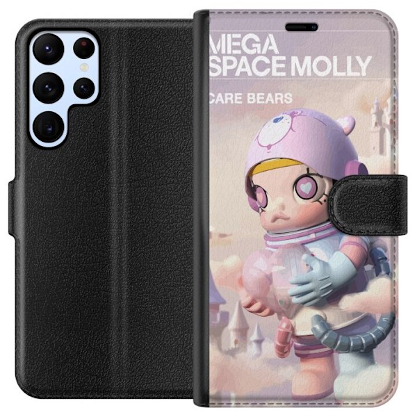 Samsung Galaxy S24 Ultra Lompakkokotelo Mega Space Molly Care Bears Series - Share Bear Edition
