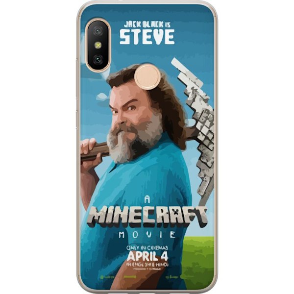 Xiaomi Redmi 6 Pro Läpinäkyvä kuori Minecraft-elokuva