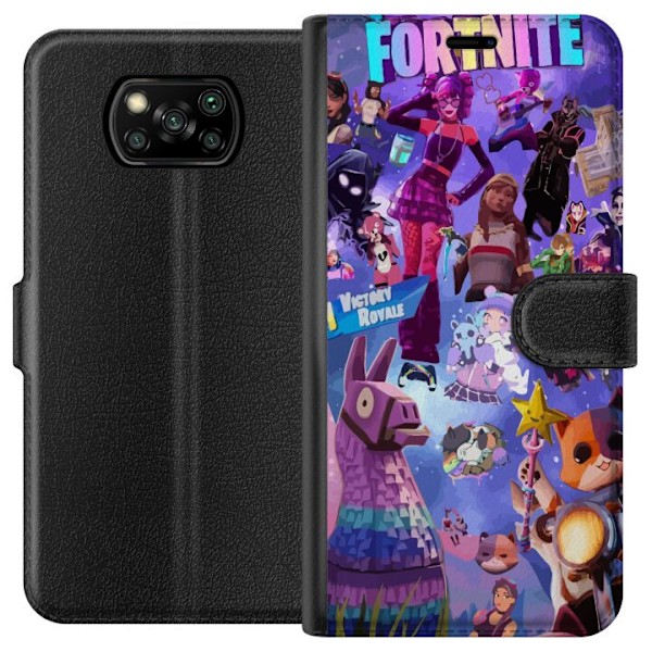 Xiaomi Poco X3 NFC Tegnebogsetui Fortnite