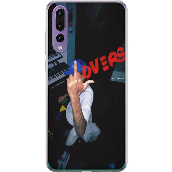 Huawei P20 Pro Genomskinligt Skal Lovers Mystical Romance Kärlek Mystik Design Romantiskt Motiv Populärt Grafiskt Mönster Fashion Stil