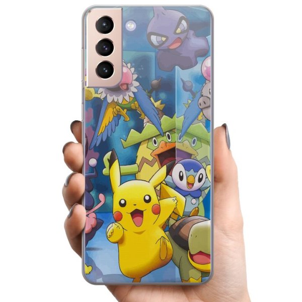 Samsung Galaxy S21 TPU Matkapuhelimen kuori Pokemon