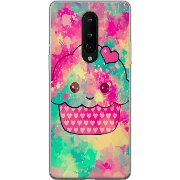 OnePlus 8 Gennemsigtig cover Cupcake