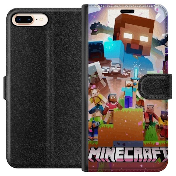 Apple iPhone 7 Plus Lommeboketui Minecraft