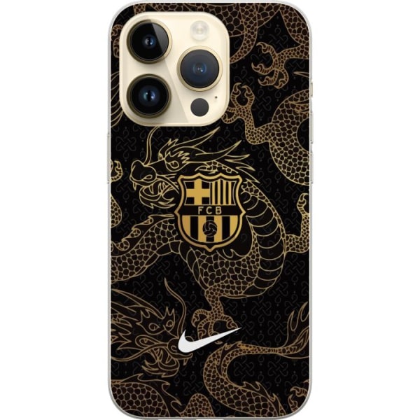 Apple iPhone 14 Pro Gjennomsiktig deksel FC Barcelona