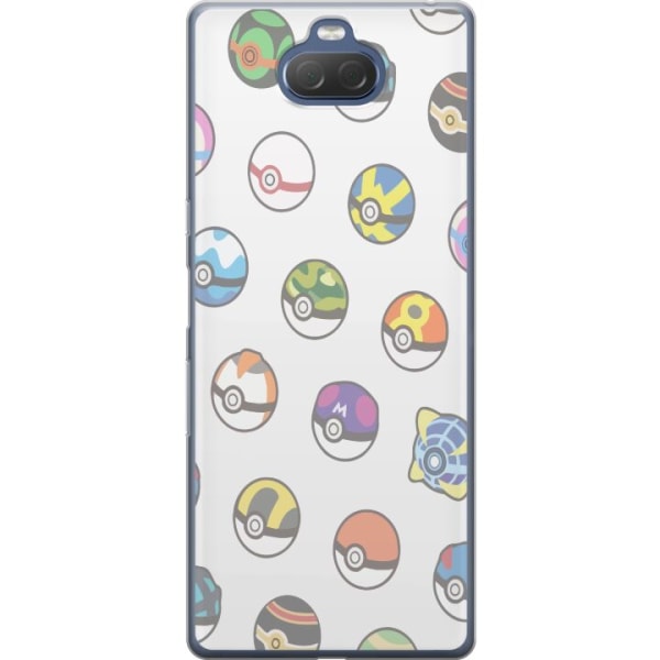 Sony Xperia 10 Gennemsigtig cover Pokemon