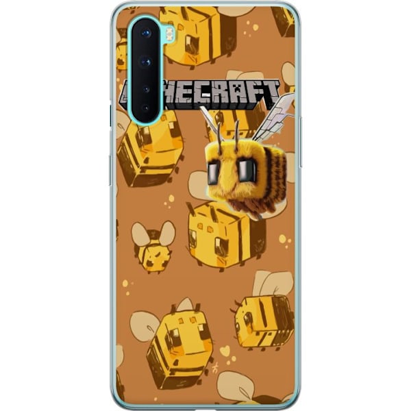 OnePlus Nord Genomskinligt Skal Minecraft Bi