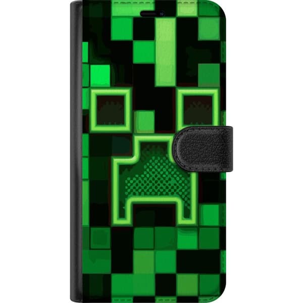 Kompatibelt Plånboksfodral till Samsung Galaxy S21+ 5G Minecraft