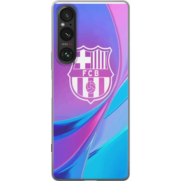 Sony Xperia 1 VI Gennemsigtig cover FC Barcelona