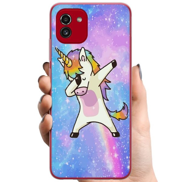 Samsung Galaxy A03 TPU Mobilskal UNICORN