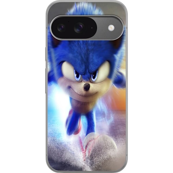 Google Pixel 9 Gennemsigtig cover Sonic