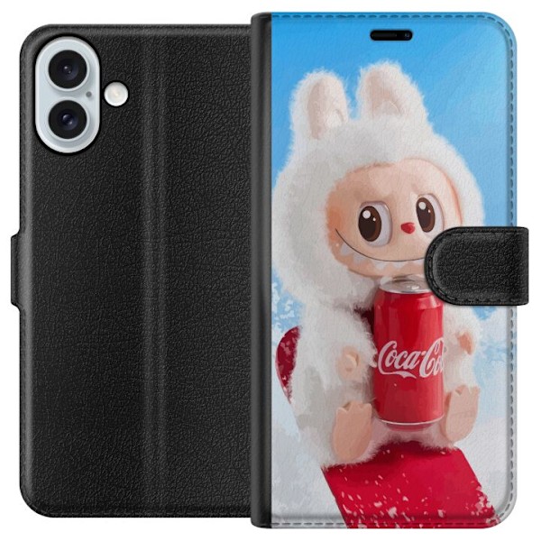 Apple iPhone 16 Plus Tegnebogsetui Labubu Summer Edition