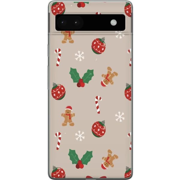 Kompatibelt Mobilskal till Google Pixel 6a Christmas