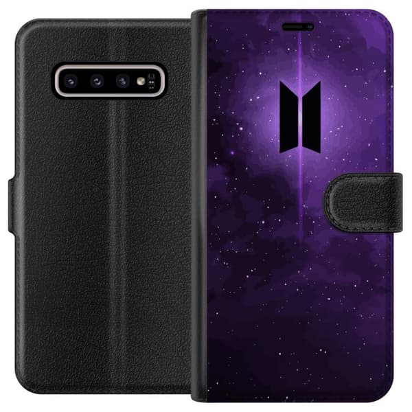 Kompatibelt Lommeboketui til Samsung Galaxy S10+ BTS